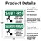 Signmission Safety Culture Sign, 12 in Width, Aluminum, Rectangle, Bilingual OS-2PACK-SF-A-1218-L-10768 - alternate 2